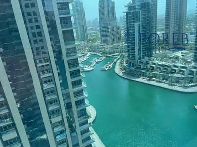 1 Bedroom Apartment for Rent in Dubai Marina, Dubai - Partial Marina View | Fully Furnished | All Included