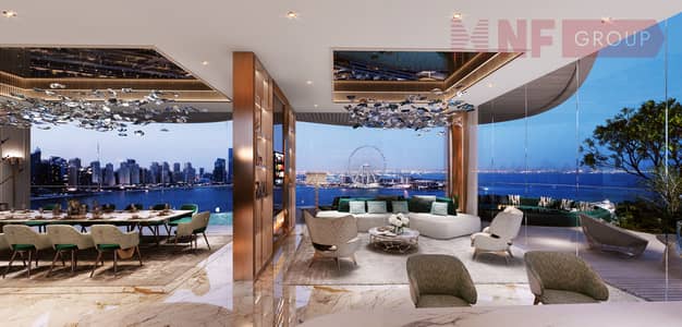 3 Bedroom Apartment for Sale in Dubai Harbour, Dubai - Beach access | Sea view | Low floor | Payment plan