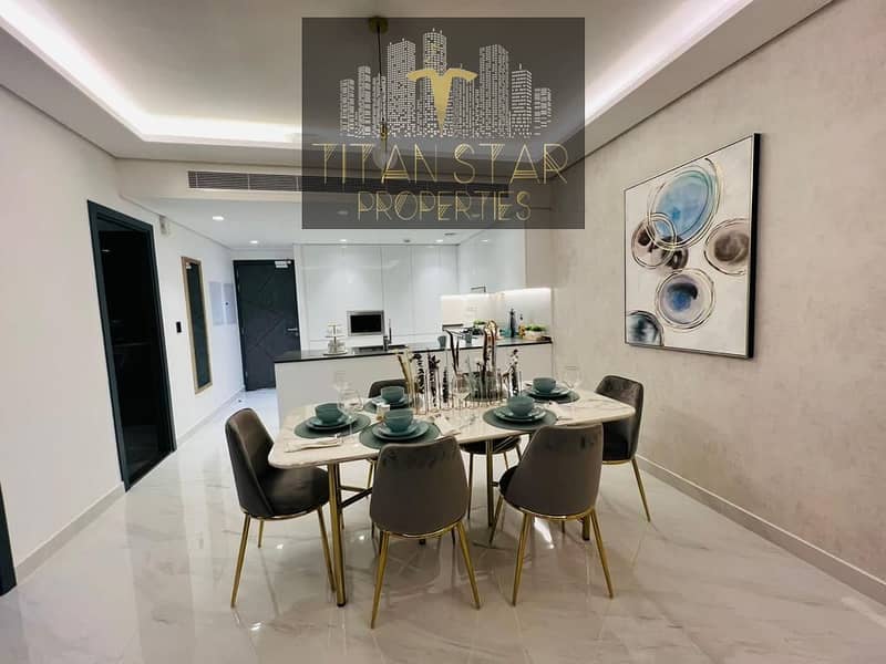 شقة في اي جي 9اين،مجمع دبي ريزيدنس 2 غرف 1100000 درهم - 7700881
