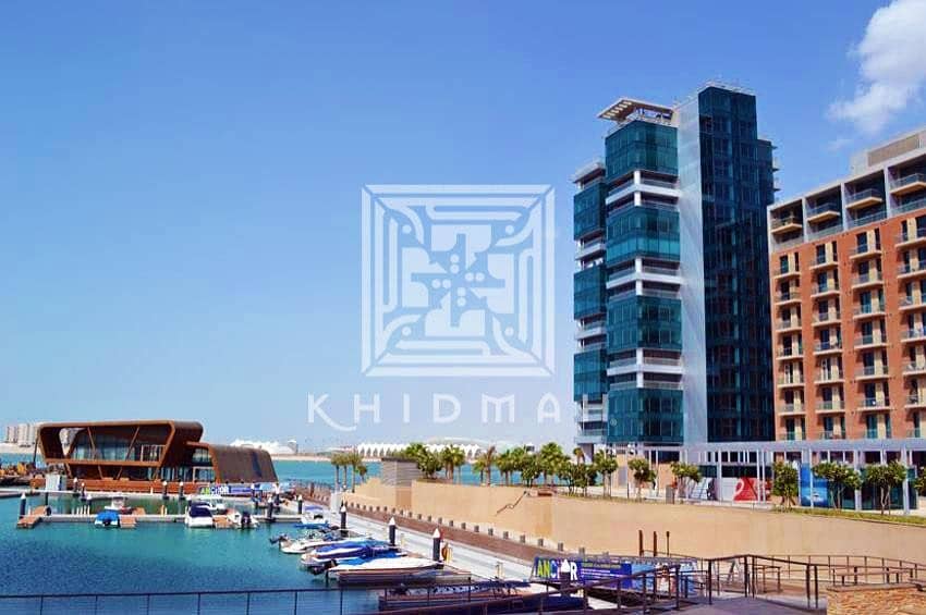 Stunning Sea View 1 Bedroom apartment in Al Bandar available for sale