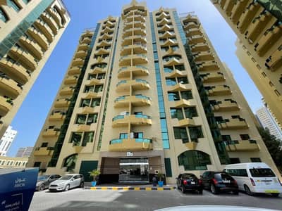 1 Bedroom Flat for Sale in Al Rashidiya, Ajman - for sale 1 bed 1115 sq. f with balcony in rashdyia tower