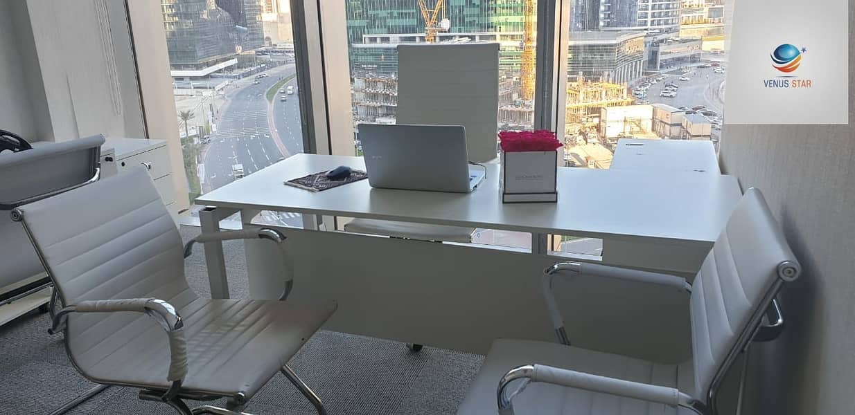 !!HURRY UP!!  FLEXIBLE DESK OR FULL OFFICE AVAILABLE  NEAR METRO STATION  IN CHEAP PRICE