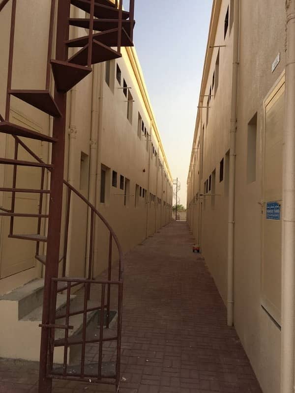 Labour Camp 70 Rooms Available for Rent in Al Jurf Near to China Mall Excluding 900 Call Rawal