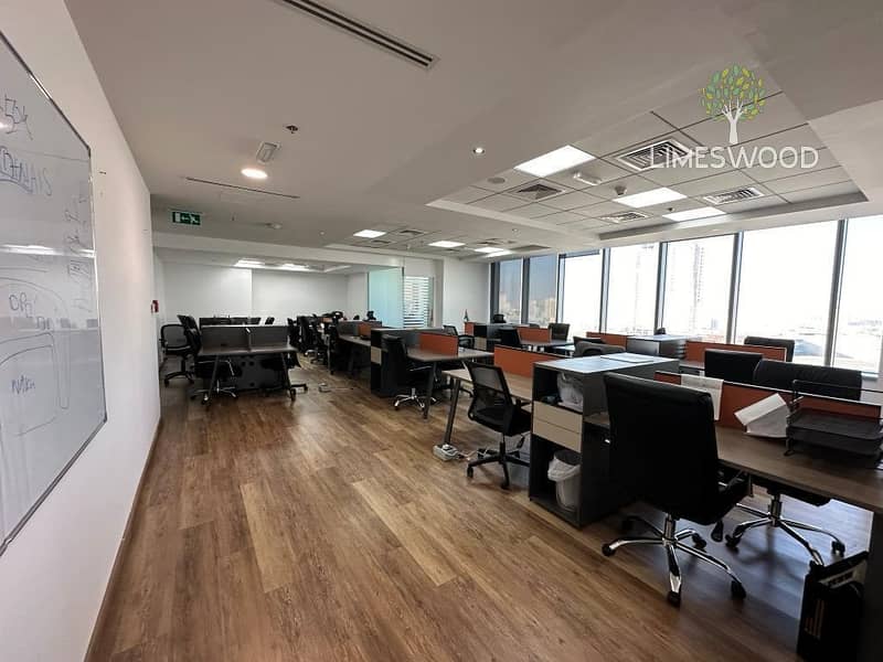 Upgraded Fully Furnished Office | Vacant on Transfer | 3472.65 sqft