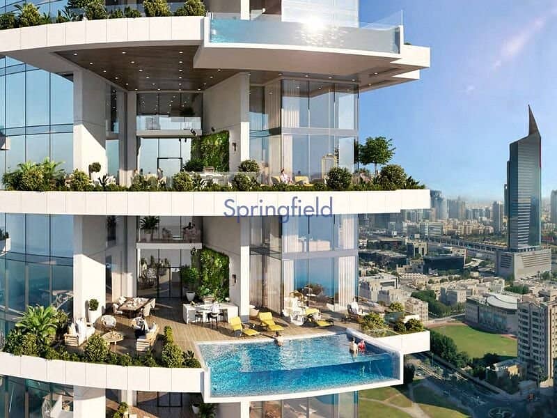 位于迪拜码头，卡瓦利大厦 2 卧室的公寓 4200000 AED - 8310930