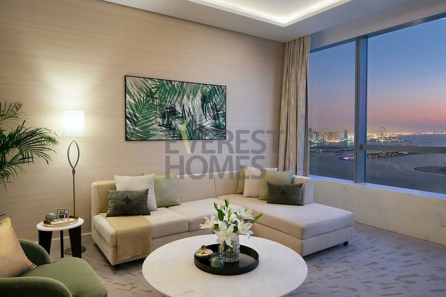 7 YEARS PAYMENT PLAN I HEART OF PALM JUMEIRAH I TOP QUALITY FURNISHED 2BR APT IN THE HEART OF PALM JUMEIRAH.