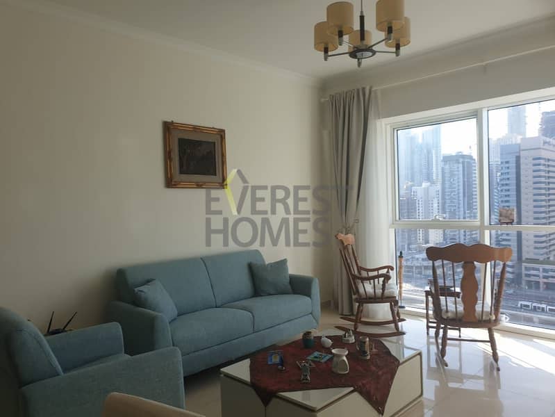 PANORAMIC FULL MARINA VIEWS I A DECENT WELL-FURNISHED 1BR APT NEAR TO METRO STATION