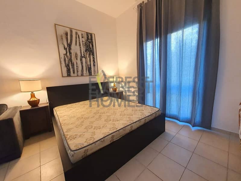 KJ - Furnished Studio with Balcony  | Well Maintained