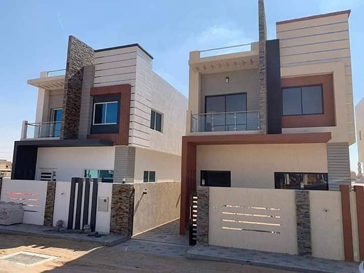 Wonderful and unique design villa suitable area and close to the mosque and all services in the finest areas of Ajman (Al Helio 1) for freehold for all nationalities