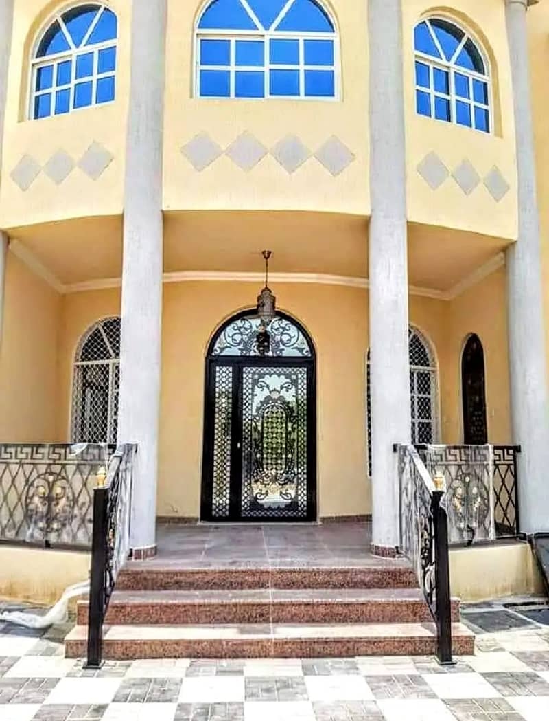 Luxurious villa with excellent design and attractive for sale at an ideal price The villa is in a great location in the Al Muwaihat area The villa area of ​​5000 feet