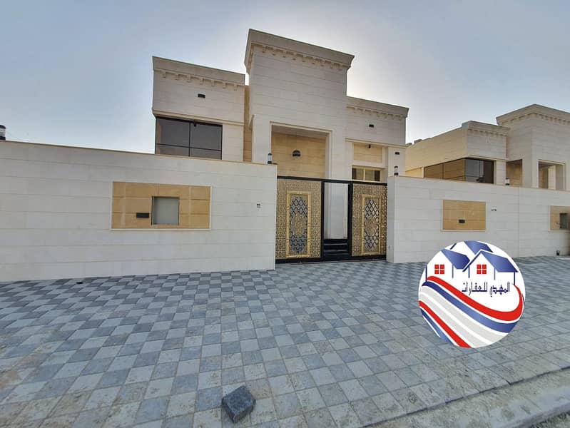 New villa, first inhabitant, central air conditioning, very excellent finishing, without initial payment, and in monthly installments for a period of 25 years, with a large bank credit