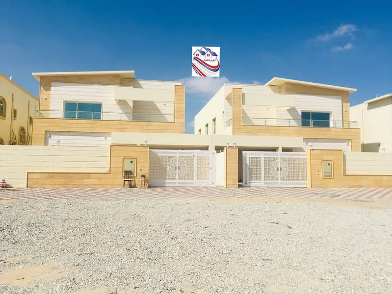 A modern villa with European design, the latest in the emirate of Ajman, close to all services in the most prestigious areas (Al Mowaihat 2)
