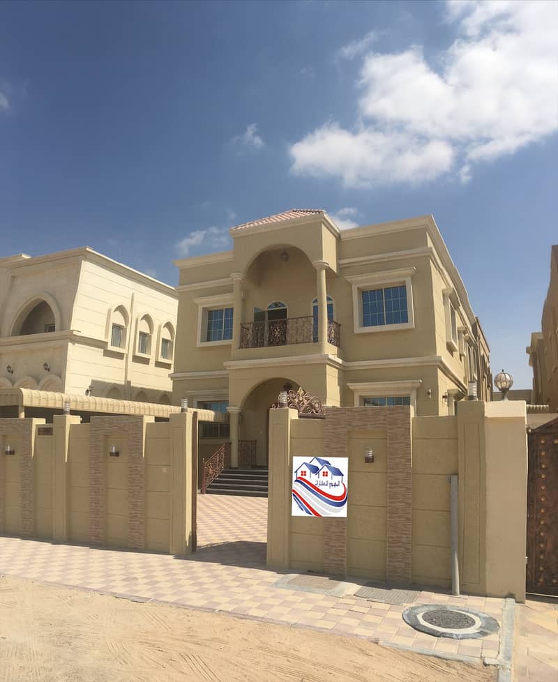 Super deluxe finishing villa from the inside close to all services in the most prestigious areas of Ajman (Al Mowaihat 1)