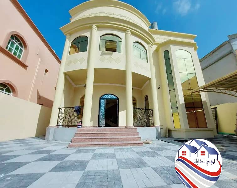 Own a villa in Ajman with a modern design, own your personal villa, without down payment and the longest payment period (Al Rawda 3)