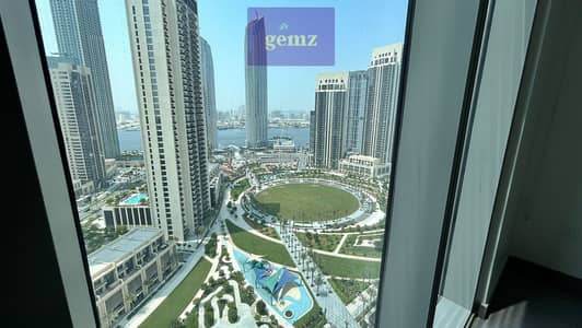 1 Bedroom Flat for Rent in Dubai Creek Harbour, Dubai - High Floor I Full Garden n Sea and Sky Line View I Ready to move I Chiller Free