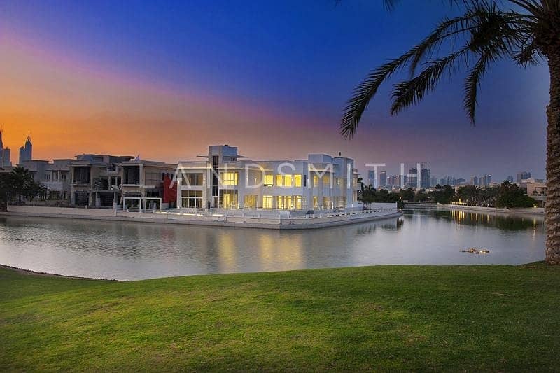 Luxurious 8BR Villa on the Lake in Emirates Hills