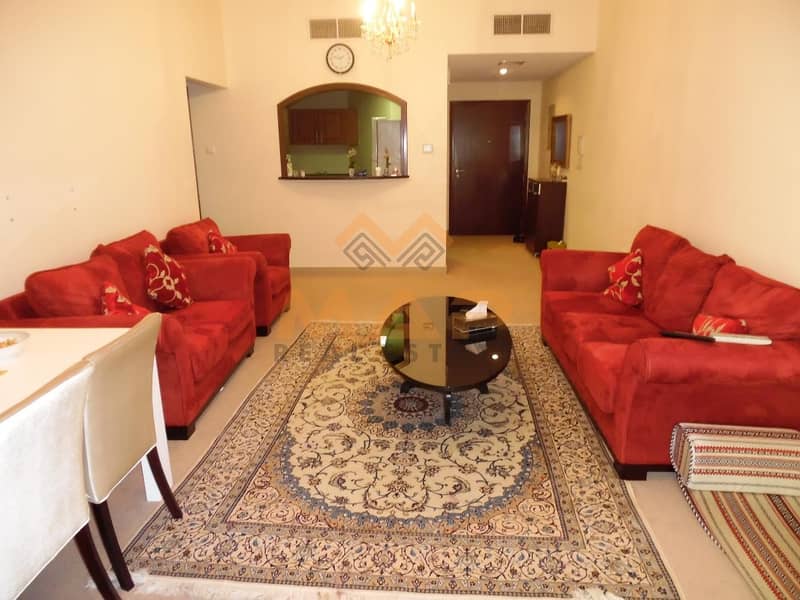 Fully Furnished 3Bhk + Maids room with balcony