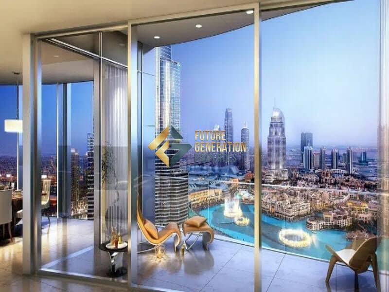 位于迪拜市中心，歌剧院区，第一幕塔楼｜第二幕塔楼，第二幕塔楼 1 卧室的公寓 1900000 AED - 6529265