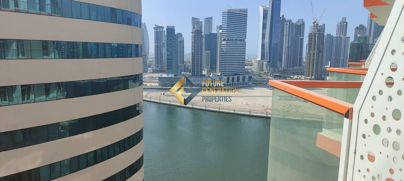 Business Bay | Spacious Studio | Canal view