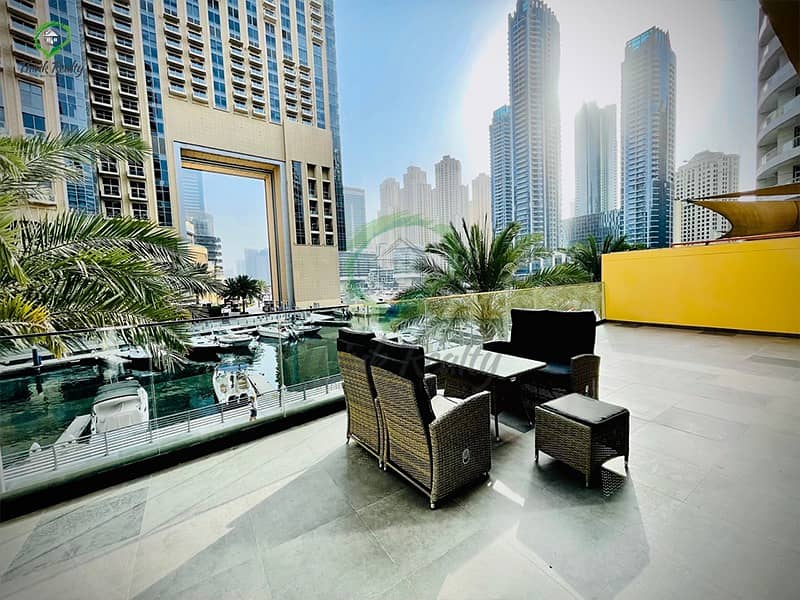 位于迪拜码头，迪拜滨海月亮塔 2 卧室的别墅 380000 AED - 6120063