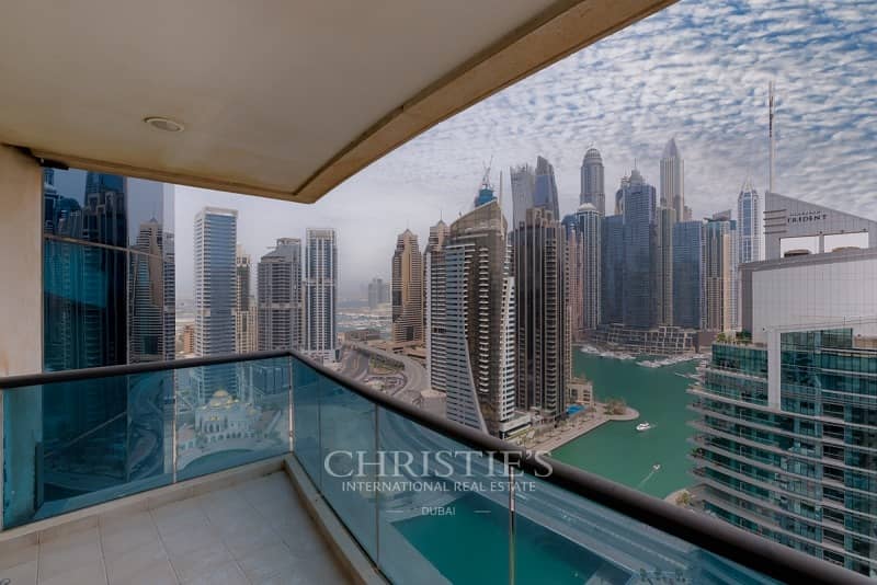 شقة في برج الزمان والمكان،دبي مارينا 3 غرف 2550000 درهم - 5892701