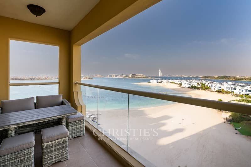 Vacant 2bed with Sea & Burj Al Arab View / Call Now