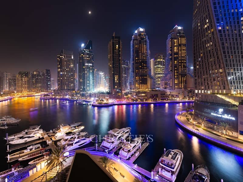 4- Bedroom Waterfront Duplex Villa in Dubai Marina
