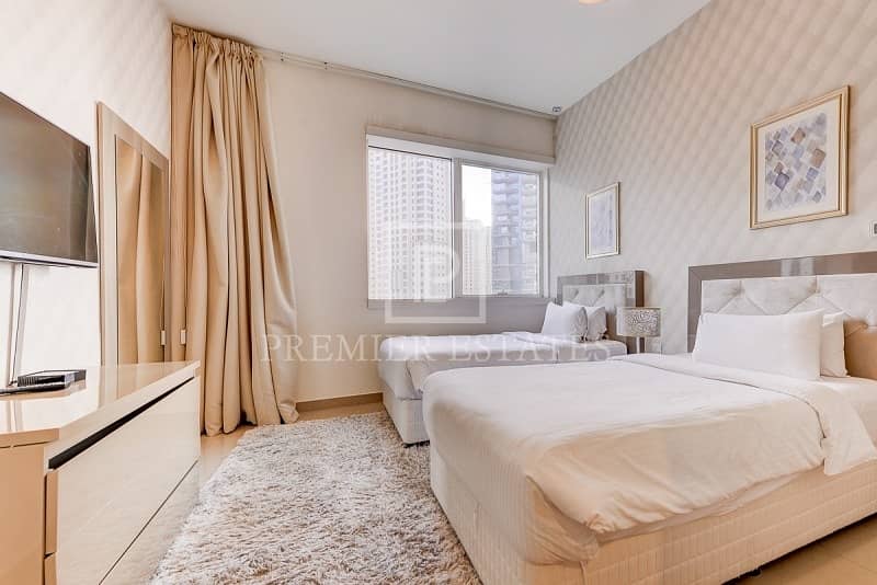 5 Negotiable - Fully Furnished Hotel Apartment|Full Marina views