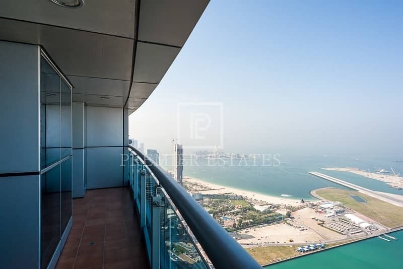 12 High floor 3 Bedroom Duplex with Full sea view