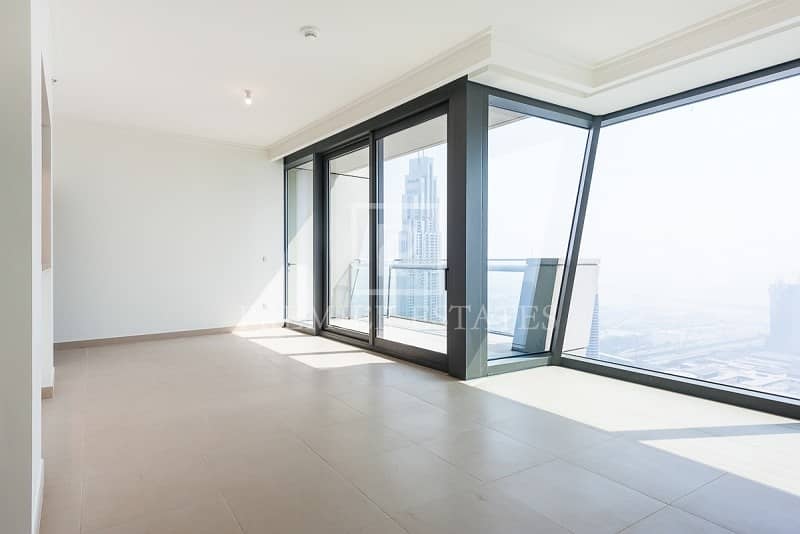 Brand new 3BR - Full Burj and Fountain view