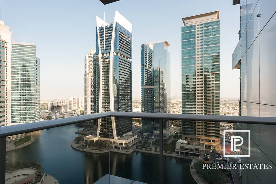 Large 1 Bed II Lake and Sheikh Zayed Road views