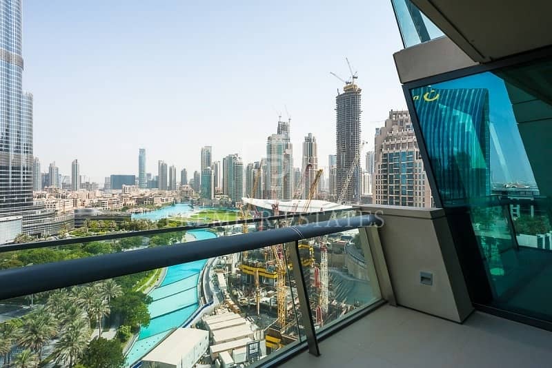 10 Mid Floor-Full Burj view and Fountain View