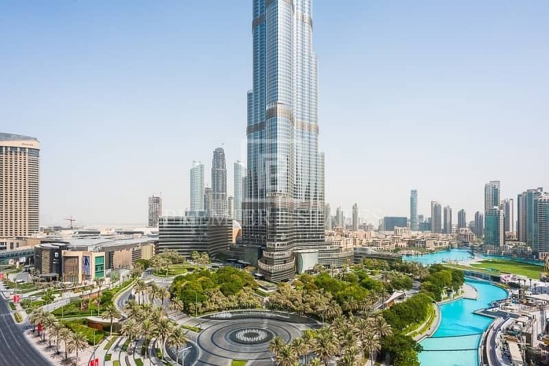 12 Mid Floor-Full Burj view and Fountain View