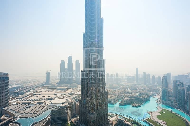 11 Brand new 3BR - Full Burj and Fountain view