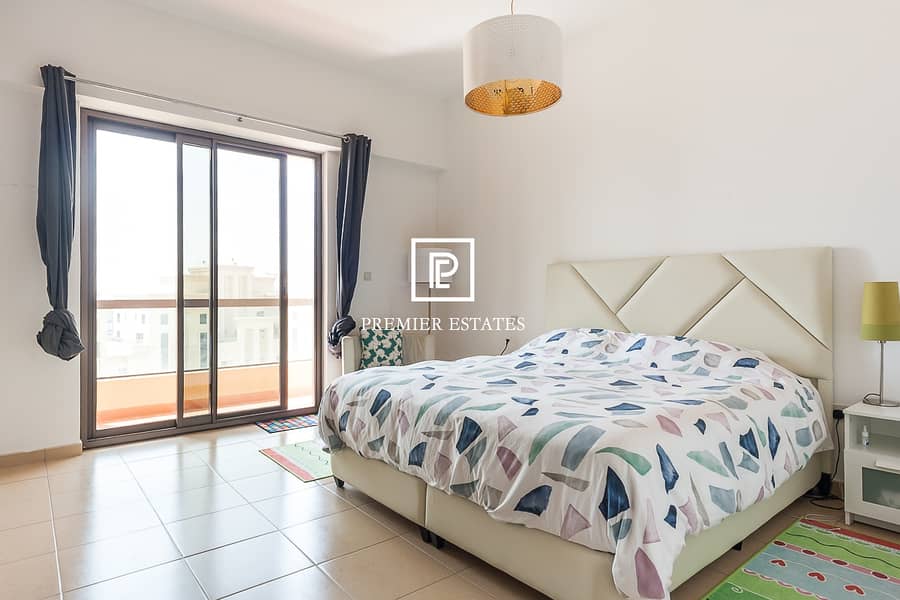 6 Fully Furnished|Spacious 1 BR| Partial Marina view