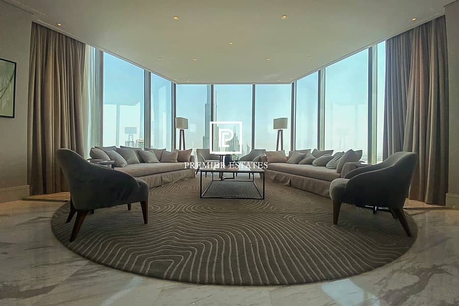 Full Floor Apartment|Mesmerizing Burj Khalifa Views