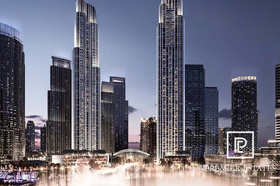 9 Post-Handover Payment Plan|Luxury|Burj & Fountain view