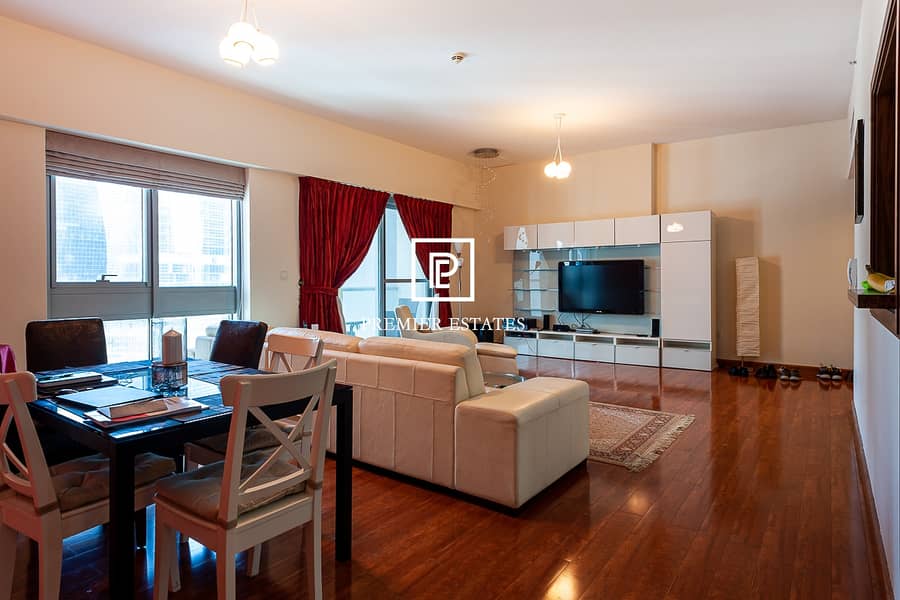 Fully Furnished 2BR higher floor |Ready to Move in