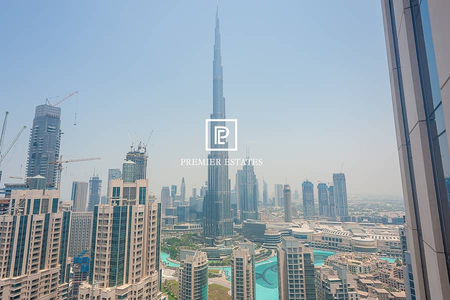 Spectacular view of Burj Khalifa| Fully furnished