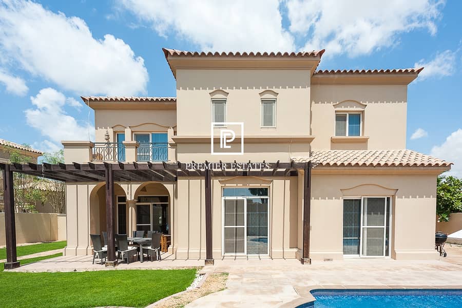 7 Exclusive! 5BR family villa with pool|Ready mid June