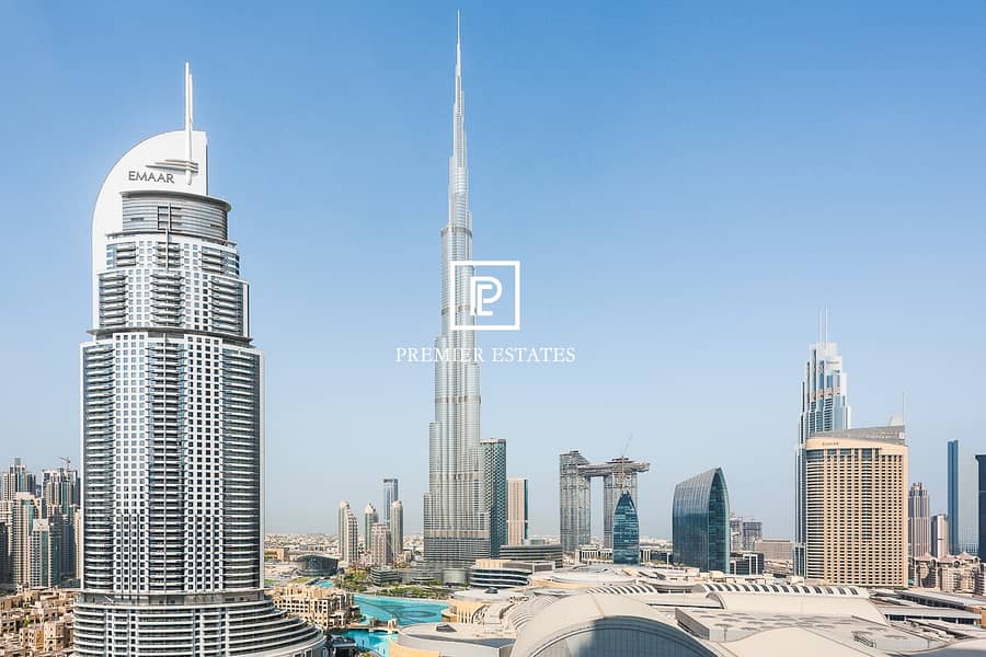 Burj Khalifa View | Lower Floor | Fully Furnished