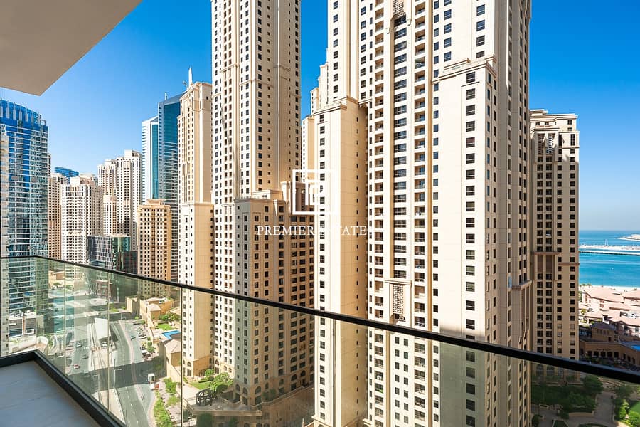2 BRAND NEW|JBR & SEA VIEW|IN THE HEART OF MARINA|BRIGHT
