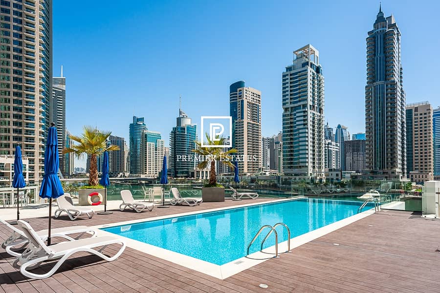 10 BRAND NEW|JBR & SEA VIEW|IN THE HEART OF MARINA|BRIGHT