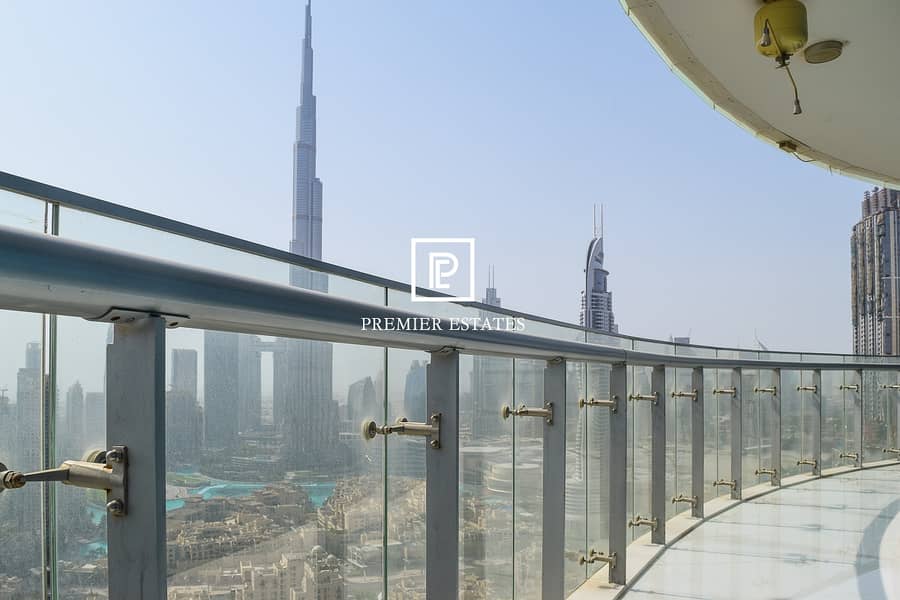 13 Fully Furnished 2BR|Panoramic Burj Khalifa and Bay