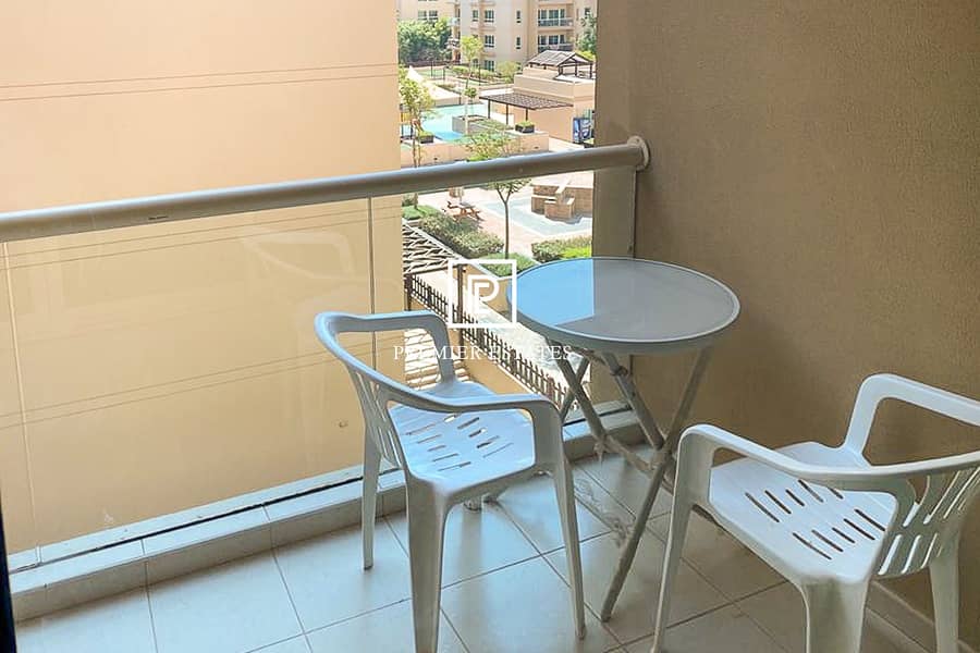 7 Vacant Fully Furnished | Pool View |1 Bedroom