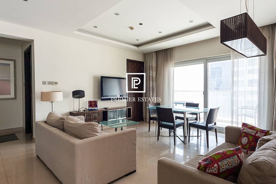 2 Luxury 2 Bedroom Apt| Fully Furnished | High Floor