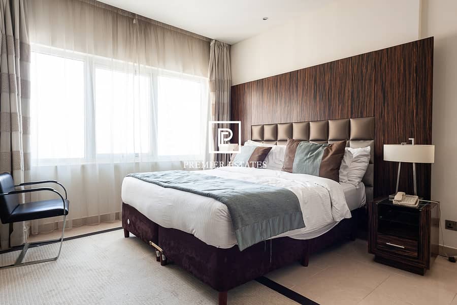 5 Luxury 2 Bedroom Apt| Fully Furnished | High Floor