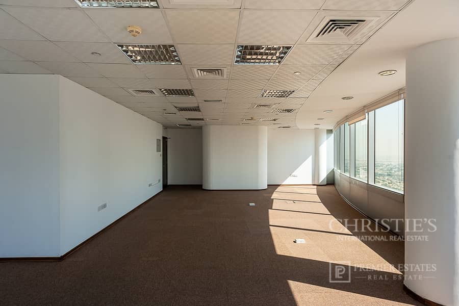 6 Fully Fitted Office Space I High Floor I Lake View