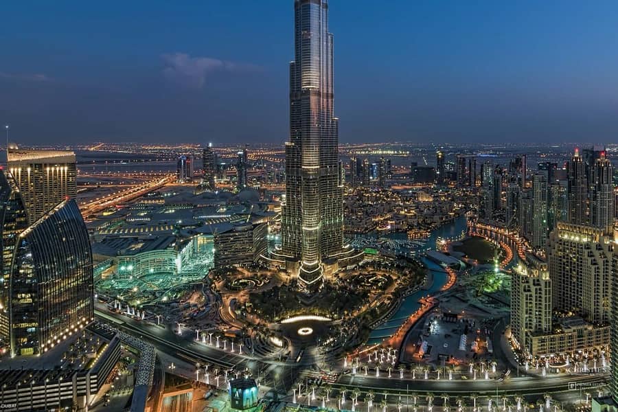 14 Scintillating Views- Penthouse  |Burj Khalifa view