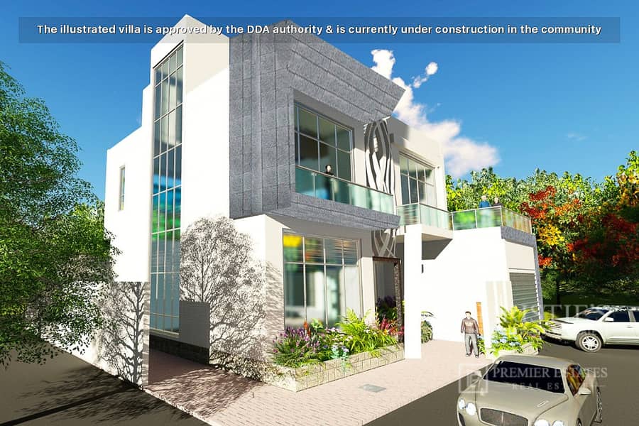 4 Freehold Villa Plot|3Yrs Payment Plan|Custom Build
